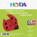 HEYDA HEYDA Papry na origami 10 x 10 cm ( 100 ks )