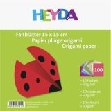 HEYDA HEYDA Papry na origami 15 x 15 cm ( 100 ks )