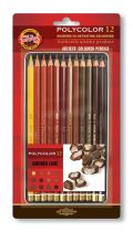 KOH-I-NOOR HARDTMUTH Koh-i-noor pastelky POLYCOLOR 12 ks hnd ada