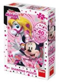 Dino Puzzle Minnie Mouse diamant 200 dlk