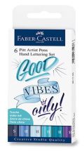 Faber-Castell Faber - Castell Popisova Pitt Artist Pen Lettering 6 ks