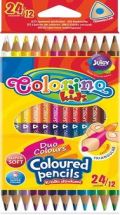 Colorino Colorino Pastelky trojhrann oboustrann 24 barev