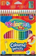 Colorino Colorino Pastelky trojhrann s oezvtkem 18 barev