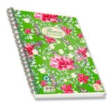  Kroukov blok Pigna Nature Flowers A4, linkovan, 60 list, mix motiv