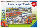 Ravensburger Ravensburger Puzzle - Vlakov ndra 2 x 24 dlk