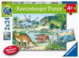 Ravensburger Ravensburger Puzzle - Dinosaui 2 x 24 dlk