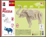 Marabu Marabu KiDS 3D Puzzle - Elephant