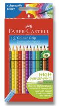 Faber-Castell Faber - Castell Pastelky trojhrann Grip - rozmvateln 12 ks