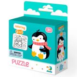 Dodo Dodo Puzzle s omalovnkou - Tuk 16 dlk