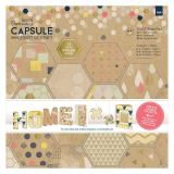 DOCRAFTS Docrafts Sada papr 30x30cm - Geometric Kraft 36 ks