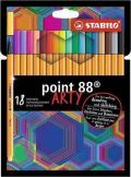 Stabilo Popisova STABILO point liner 88 sada 18 ks v pouzdru "ARTY"