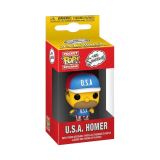 Funko Funko POP Keychains: Simpsons - USA Homer (klenka)