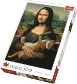 TREFL Puzzle: Mona Lisa s kokou 500 dlk