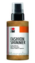 Marabu Marabu Fashion Shimmer na tmav textil tpytiv - zlat 100 ml