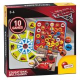 Lisciani Cars 3 Educational Multigames - Sada 10 vzdlvacch her