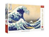 TREFL Puzzle Kacuika Hokusai / Velk vlna u pobe Kanagawy, 1000 dlk