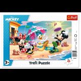 TREFL Puzzle Mickey a Minnie / Zbava na pli, 15 dlk