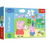 TREFL Puzzle Prastko Peppa / Zbava s pteli, 60 dlk