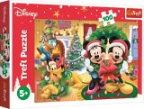 TREFL Puzzle: Vnoce s Mickey Mousem 100 dlk