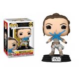 Funko Funko POP Star Wars: Episode 9 - Rey w/2 Light Sabers