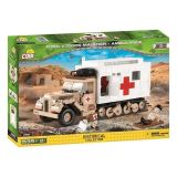 COBI Stavebnice COBI II WW Ford V3000S Maultier Ambulance, 535 kostek, 2 f