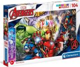 CLEMENTONI Clementoni Puzzle Briliant - Marvel 104 dlk