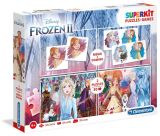 CLEMENTONI Clementoni SUPERkit Puzzles + Games Frozen II 4v1