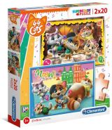 CLEMENTONI Clementoni Puzzle - 44 Cats 2 x 20 dlk