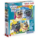 CLEMENTONI Clementoni Puzzle - Puppy Dog Pals 2 x 20 dlk