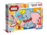 CLEMENTONI Clementoni Puzzle Supercolor Dumbo Floor / 40 dlk