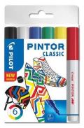 Pilot PILOT Pintor Fine Sada akrylovch popisova 0,9-1,5mm - Classic 6 ks