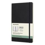 Moleskine Moleskine Horizontln di 2022 ern L, mkk, tvrd