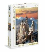 CLEMENTONI Clementoni Puzzle - Zmek Neuschwanstein, 1500 dlk