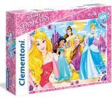 CLEMENTONI Clementoni Puzzle Maxi - Princezny, 104 dlk