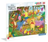 CLEMENTONI Clementoni Puzzle - Medvídek Pú 30 dílků