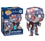 Funko Funko POP Artist Series: Patriotic Age - Captain America (limited exclusive edition)