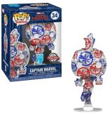 Funko Funko POP Artist Series:Patriotic Age - Captain Marvel (limited exclusive edition)