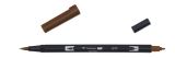 Tombow Tombow Oboustranný štětcový fix ABT - brown