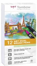 Tombow Tombow Oboustrann ttcov fix ABT - Pastels 12 ks