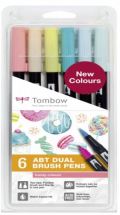 Tombow Tombow Oboustrann ttcov fix ABT - Candy colours 6 ks