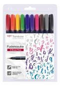 Tombow Tombow Sada ttcovch fix Fudenosuke COLOUR tvrdost 1 - hard 10 ks