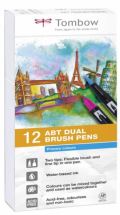 Tombow Tombow Oboustrann ttcov fix ABT - Primary colours 12 ks