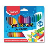 Maped Maped - Pastely ColorPeps Plasticlean 18 ks