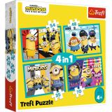 TREFL Puzzle: Mimoni 4v1 (35,48,54,70 dlk)