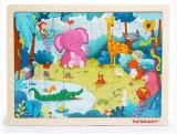 Top Bright Puzzle Divok zvata, devn