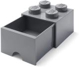 LEGO lon box LEGO s uplkem 4 - tmav ed