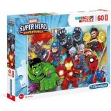 CLEMENTONI Puzzle Maxi Superhero/60 dlk