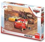 Dino Puzzle Auta piknik 100 XL dlk