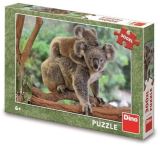 Dino Puzzle Koala s mltkem 300 XL dlk