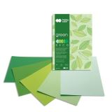 Happy Color Blok s barevnmi papry A4 Deco 170 g - zelen odstny